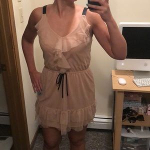 xhilaration rose colored dress